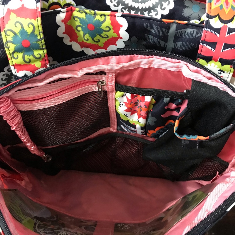 Ju-ju-be dancing dahlias be prepared bag EUC - Picture 4 of 8